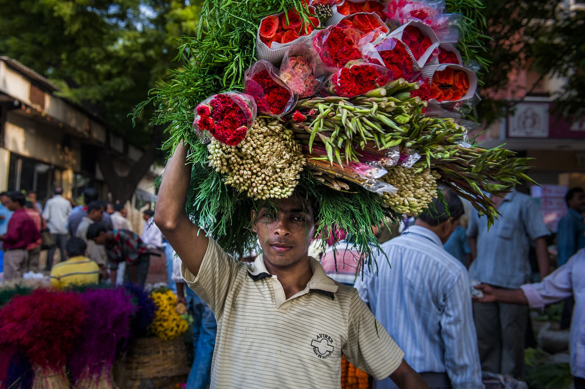 Travel photographer in India