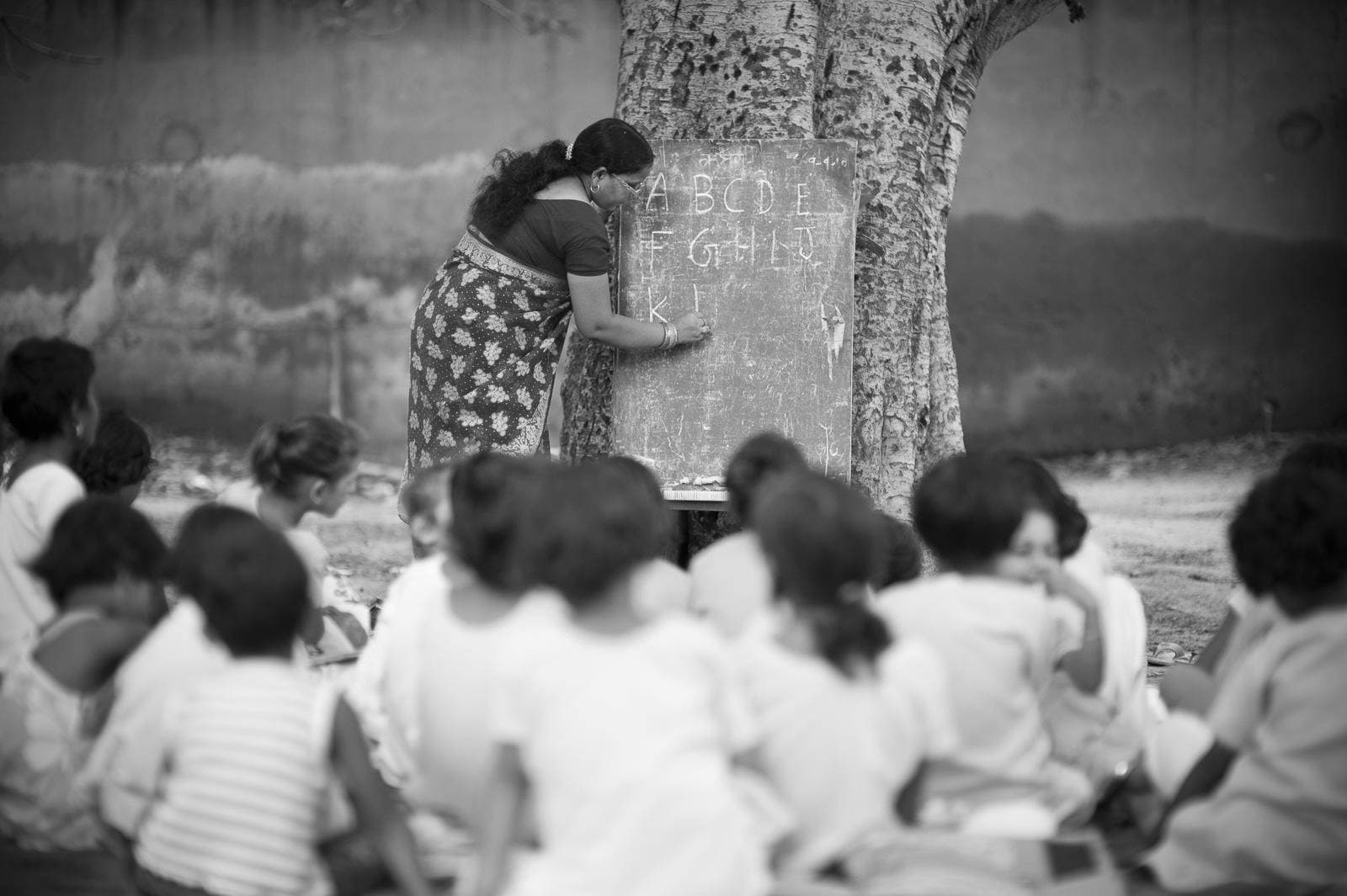 going to school in india