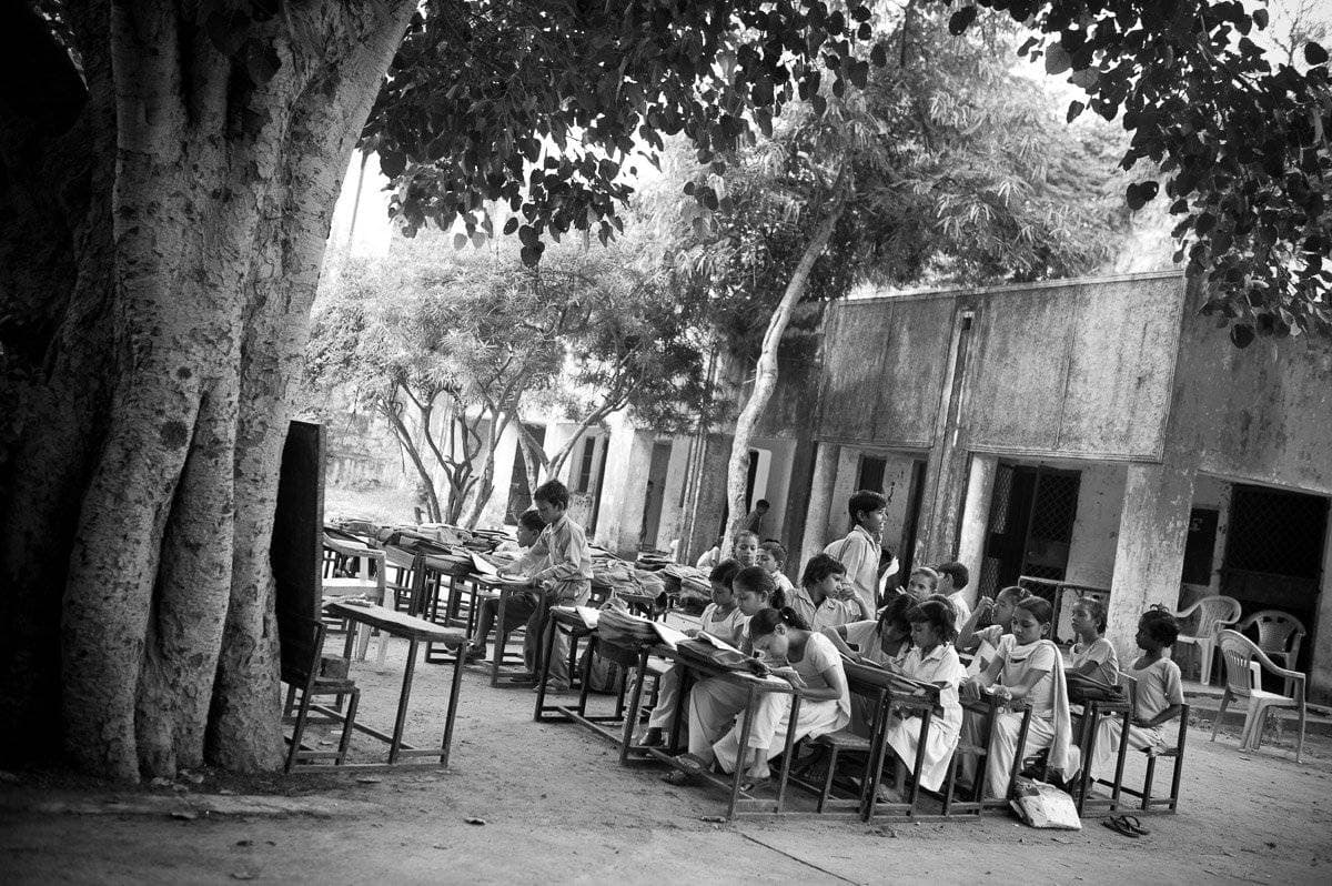 Going to school in India