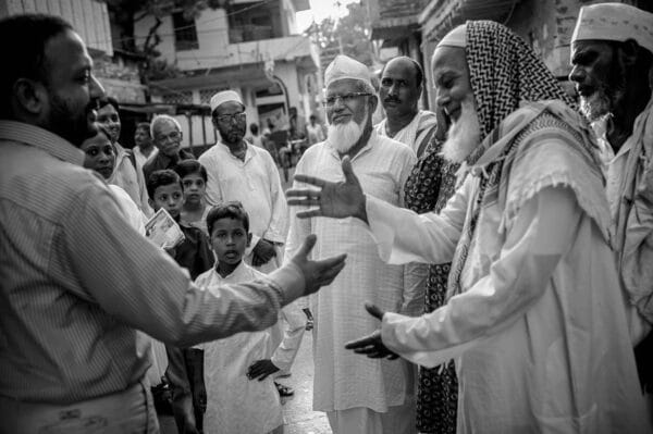 Polio eradication in India successful vaccination campaign.