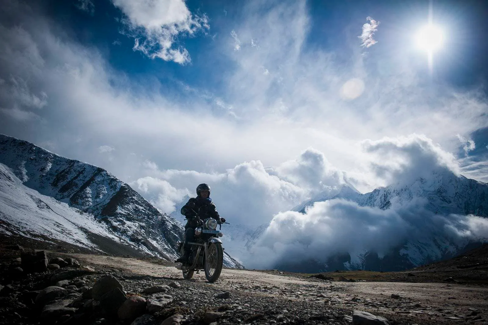 Travel photographer in India
