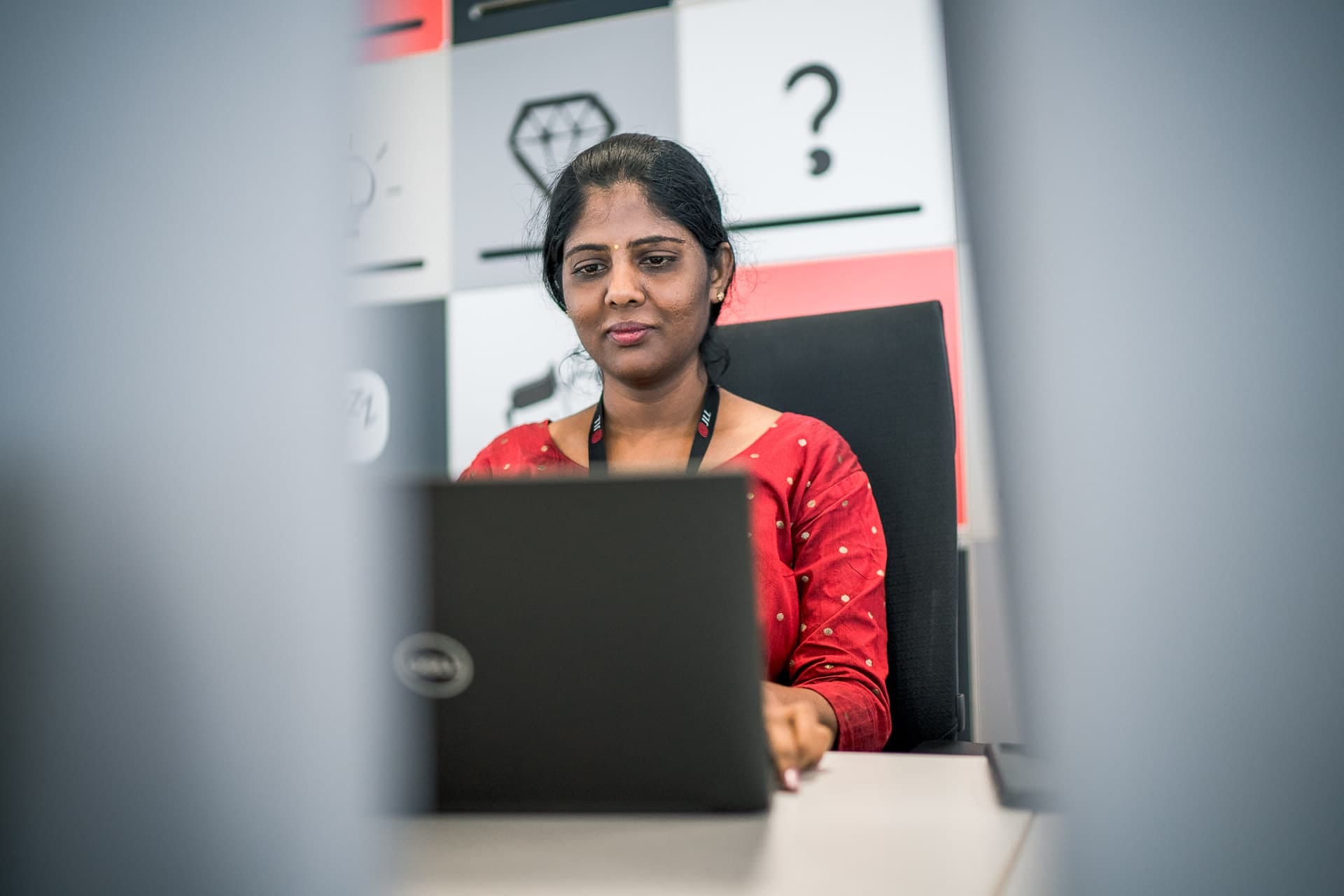 Corporate office photography at JLL office in Bangalore.