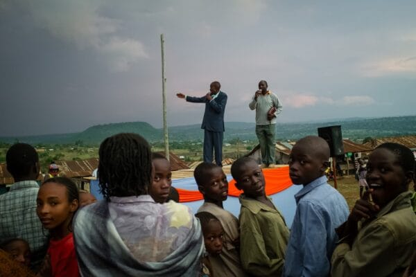 Life in Narok county, Kenya, near the Gold mining in Lolgorian
