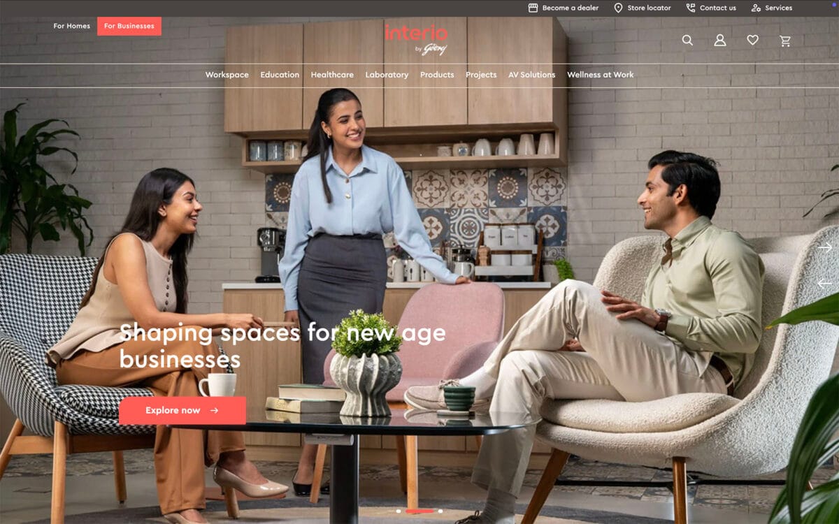 Corporate Photography Mumbai case study Godrej Interio