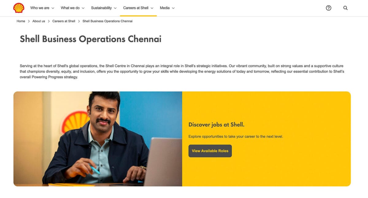 Corporate Photography for Shell India Careers | Case Study | Sephi Bergerson