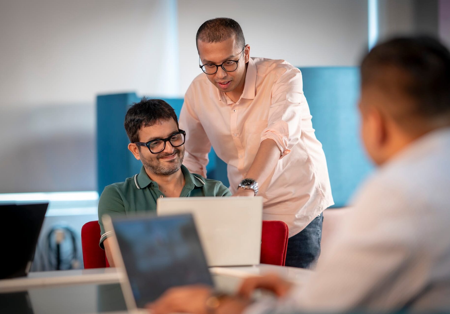 Colleagues at work at the Innovation Hub at the Unilever Adheri Mumbai office in Mumbai, India on January 20, 2026